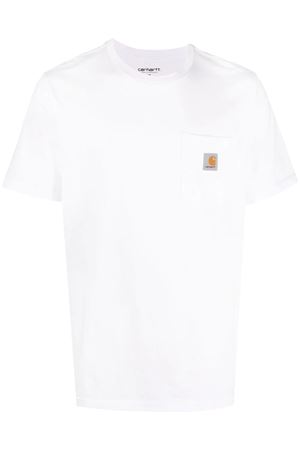 T-shirt in cotone bianco CARHARTT WIP | I03043402